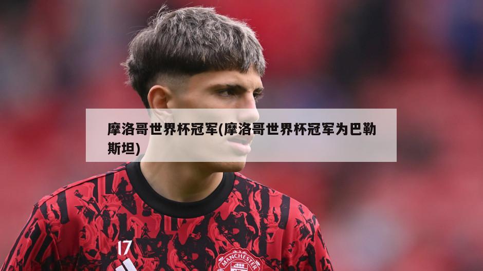 摩洛哥世界杯冠军(摩洛哥世界杯冠军为巴勒斯坦)