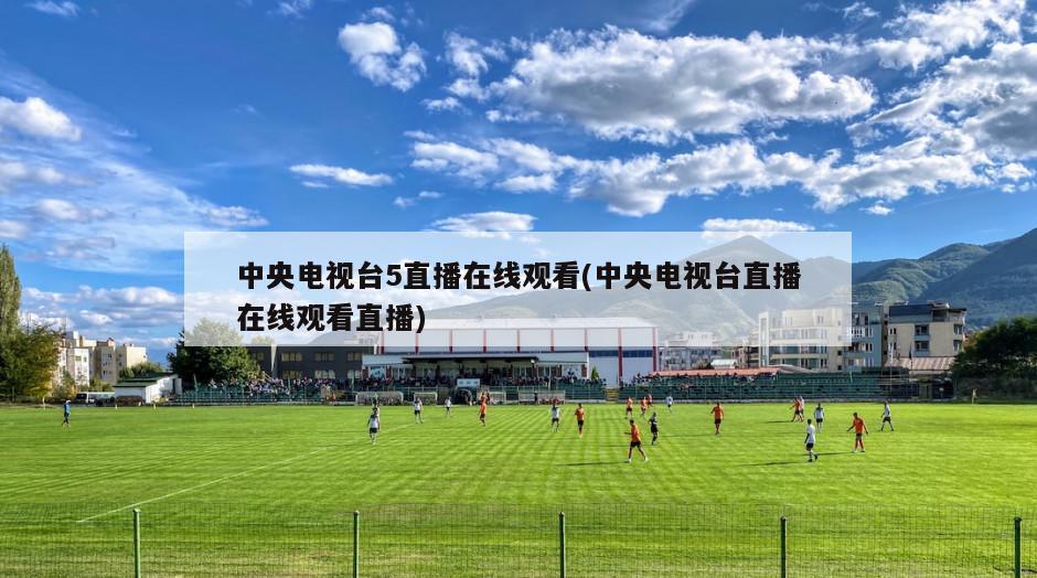 中央电视台5直播在线观看(中央电视台直播在线观看直播)