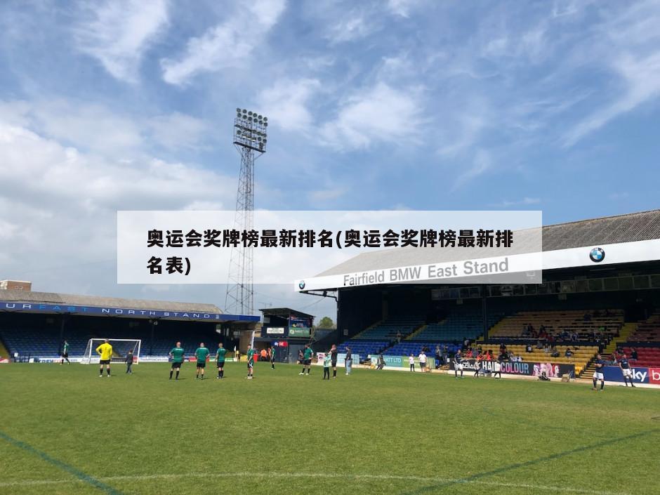 奥运会奖牌榜最新排名(奥运会奖牌榜最新排名表)